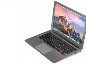 apple macbook air 11 - element 3d 3D Model
