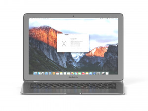 apple macbook air 13 - element 3d 3D Model