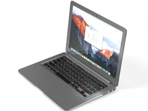 apple macbook air 13 - element 3d 3D Model