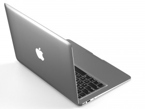 apple macbook air 13 - element 3d 3D Model