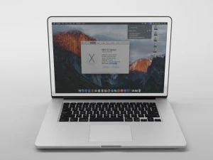 apple macbook pro 15 - element 3d 3D Model