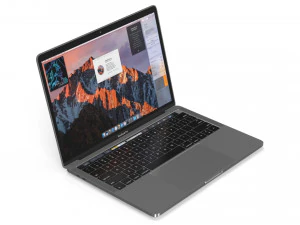 apple macbook pro 13 - element 3d 3D Model