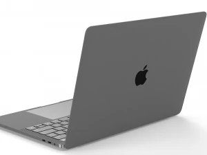 apple macbook pro 13 - element 3d 3D Model