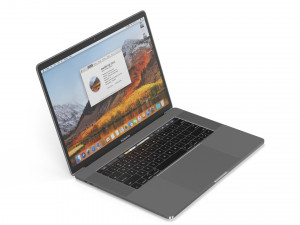 apple macbook pro 15 - element 3d 3D Model