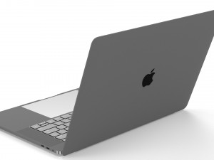 apple macbook pro 15 - element 3d 3D Model
