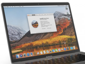 apple macbook pro 15 - element 3d 3D Model