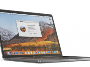 apple macbook pro 15 - element 3d 3D Model