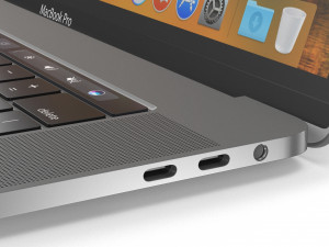 apple macbook pro 15 - element 3d 3D Model