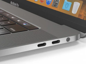 apple macbook pro 15 - element 3d 3D Model