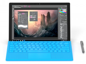 microsoft surface pro - element 3d Modello 3D