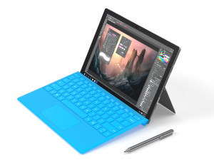 microsoft surface pro - element 3d Modello 3D