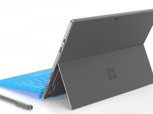 microsoft surface pro - element 3d Modello 3D