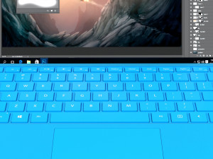 microsoft surface pro - element 3d Modello 3D