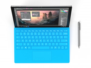 microsoft surface pro - element 3d Modello 3D