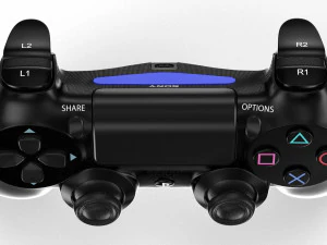 playstation dualshock 4 - element 3d 3D Model