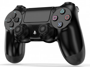 playstation dualshock 4 - element 3d Modelo 3D