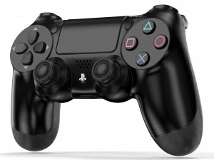 playstation dualshock 4 - element 3d 3D Model