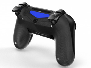 playstation dualshock 4 - element 3d Modelo 3D