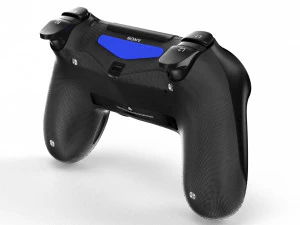 playstation dualshock 4 - element 3d 3D Model