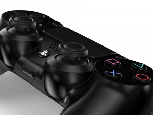 playstation dualshock 4 - element 3d 3D Model