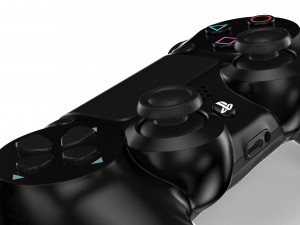 playstation dualshock 4 - element 3d Modelo 3D