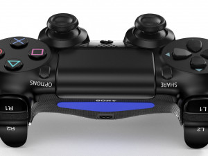 playstation dualshock 4 - element 3d Modelo 3D