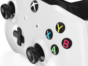 xbox one s gamepad - element 3d 3D Model