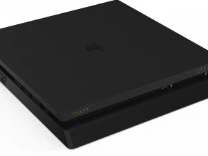 playstation 4 delgada - elemento 3d Modelo 3D
