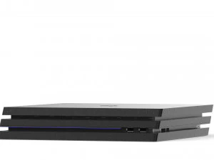 playstation 4 pro - elemento 3d Modelo 3D