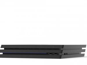 playstation 4 pro - elemento 3d Modelo 3D