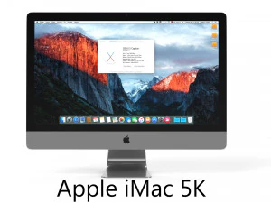 apple imac 5k 3D Модель