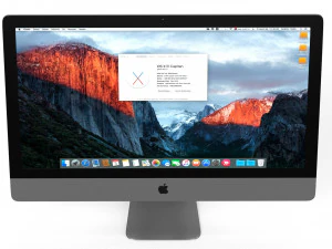 apple imac 5k 3D Model