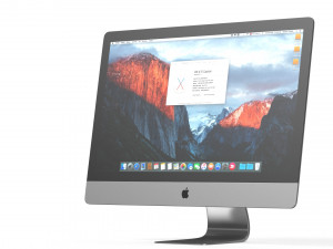 apple imac 5k Modelo 3D