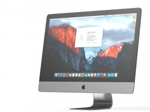 apple imac 5k 3D Model