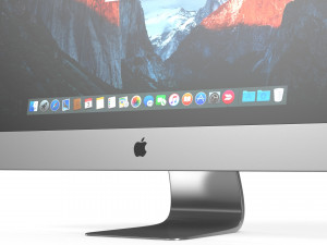 apple imac 5k Modelo 3D