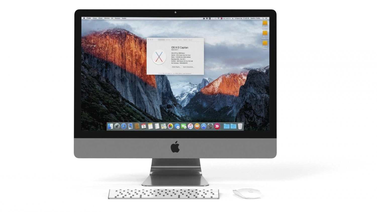 apple imac 4k - element 3d 3D Model .c4d .max .obj .3ds .fbx .stl .blend