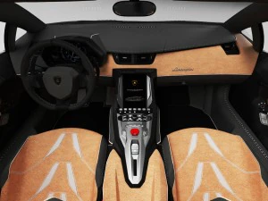 lamborghini centenario roadster - element 3d 3D Model