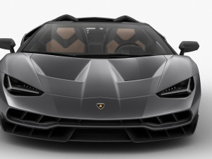 lamborghini centenario roadster - element 3d Model 3D