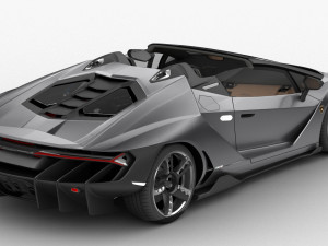 lamborghini centenario roadster - element 3d Model 3D