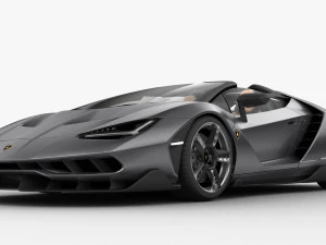 lamborghini centenario roadster - element 3d 3D Model