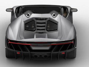 lamborghini centenario roadster - element 3d 3D Model
