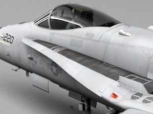 mcdonnell douglas fa-18 hornet 3D मॉडल