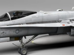 mcdonnell douglas fa-18 hornet 3D Model