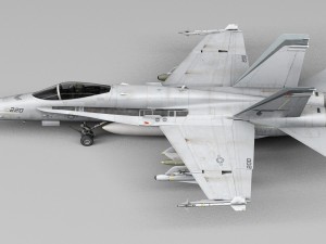 mcdonnell douglas fa-18 hornet 3D मॉडल