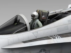 mcdonnell douglas fa-18 hornet 3D Model