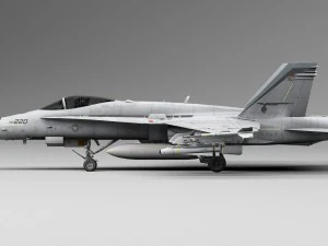 mcdonnell douglas fa-18 hornet 3D Model