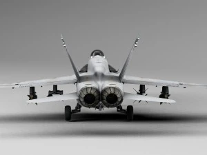 mcdonnell douglas fa-18 hornet 3D Model