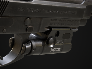 Beretta M9A1 3D Model