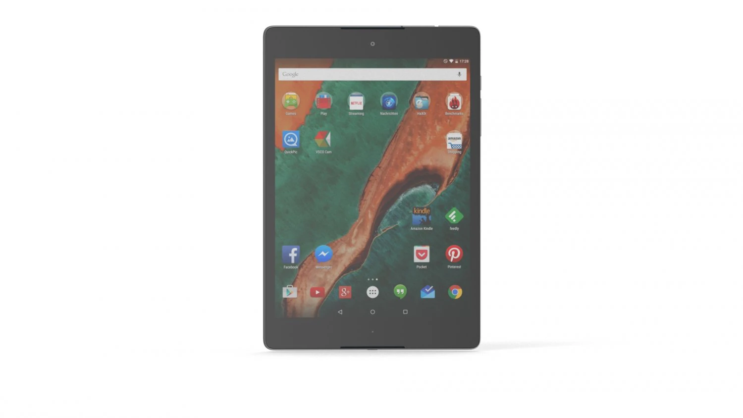 htc google nexus 9 - element 3d 3D Model .c4d .max .obj .3ds .fbx .stl .blend 