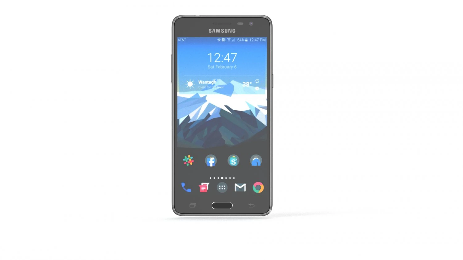 samsung galaxy j3 - element 3d 3D Model .c4d .max .obj .3ds .fbx .stl .blend 